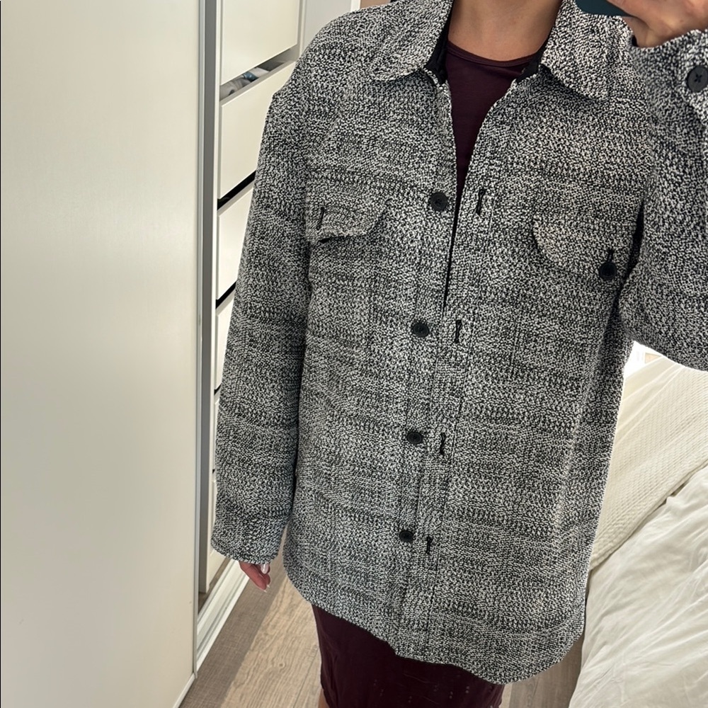 Babaton Gray Tweed Jacket